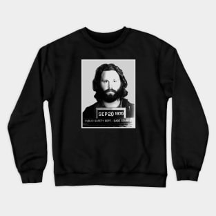JIM MORRISON MUGSHOT Crewneck Sweatshirt